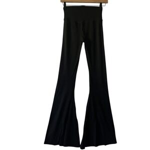 Aerie Black Flare Leggings NWT Small Long